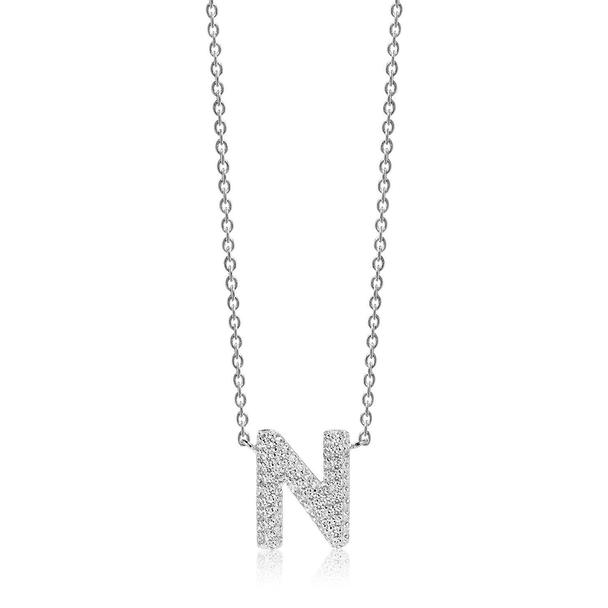 Sif Jakobs Jewellery Halskette Novoli N mit weißen Zirkonia
