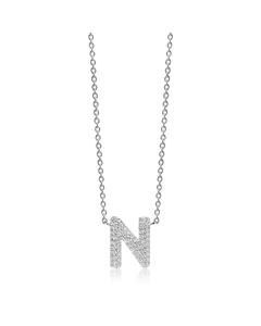 Halskette Novoli N mit weißen Zirkonia