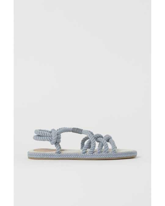 H&M Sandals Light Grey-blue