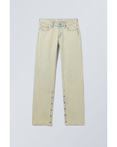 Arrow Low Straight Slit Jeans Sunbleached