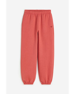 Elastic Cuff Pants Mineral Red