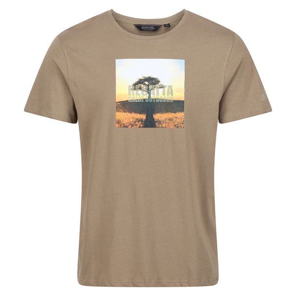 Regatta Regatta Mens Cline Vi Tree Cotton T-shirt
