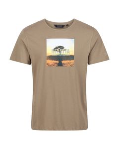 Regatta Mens Cline Vi Tree Cotton T-shirt
