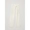 High-waisted Paperbag Trousers White