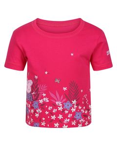 Regatta Childrens/kids Peppa Pig Flower Short-sleeved T-shirt
