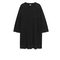 Pima Cotton Jersey Dress Black