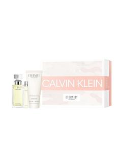 Giftset Calvin Klein Eternity For Women Edp 100ml + Edp 10ml + Bodylotion 200ml