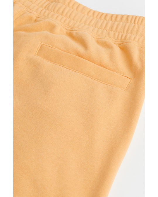 H&M Relaxed Fit Sweatshirt Shorts Yellow/new Beginnings