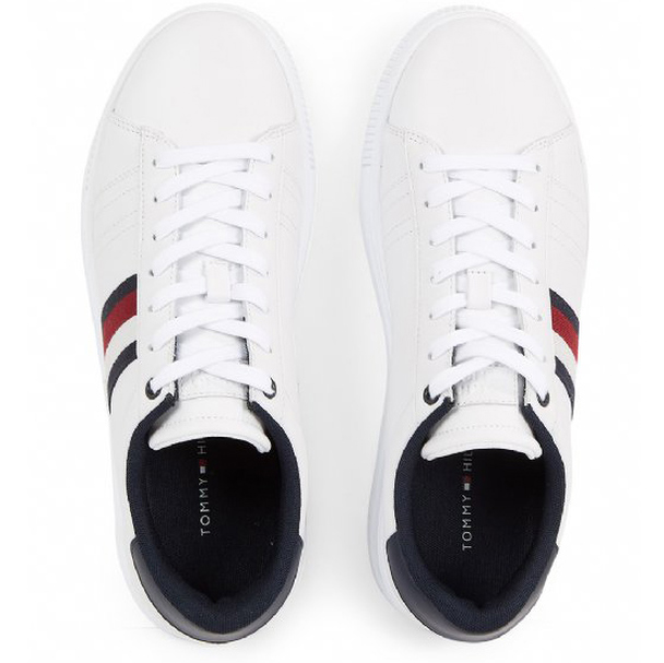 Tommy Hilfiger Tommy Hilfiger Supercup Leather Weiss