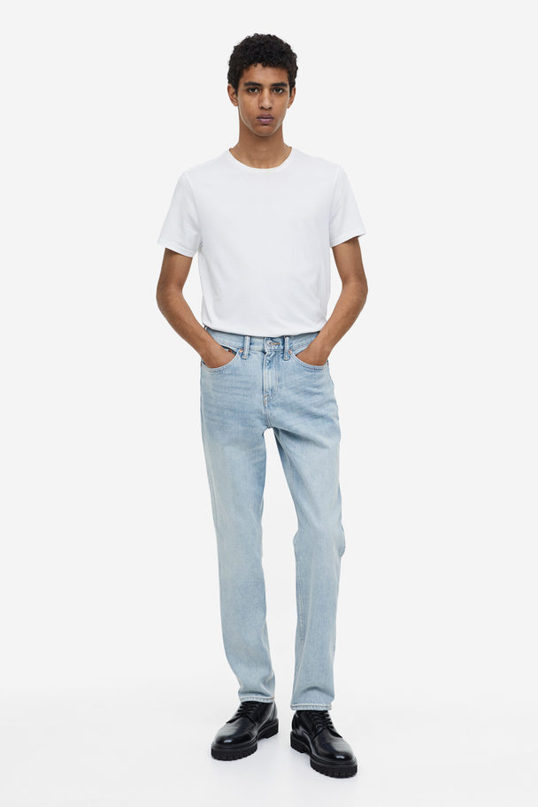 H&M Slim Jeans Light Denim Blue
