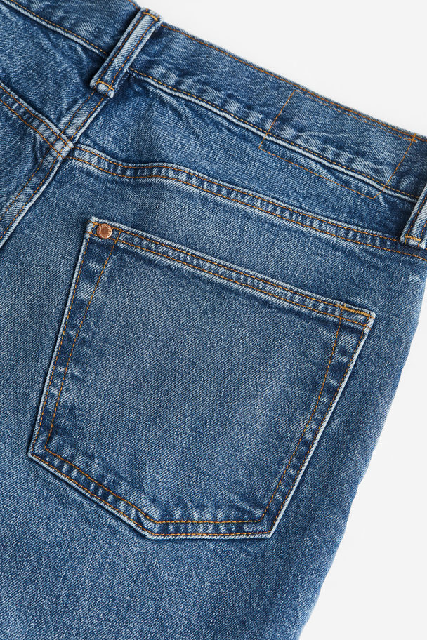 H&M Slim Jeans Denimblau