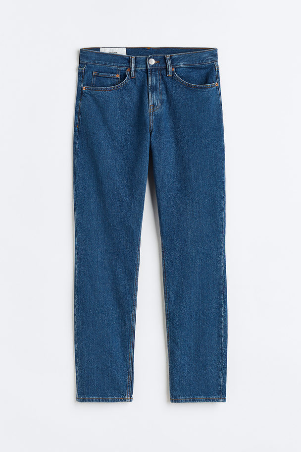 H&M Slim Jeans Denimblauw