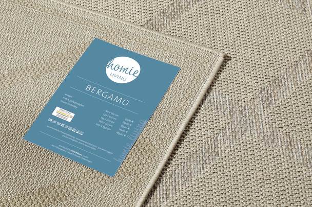 Homie Living Vloerkleden Voor Binnen & Buiten - Bergamo - 5mm - 1,35kg/m²