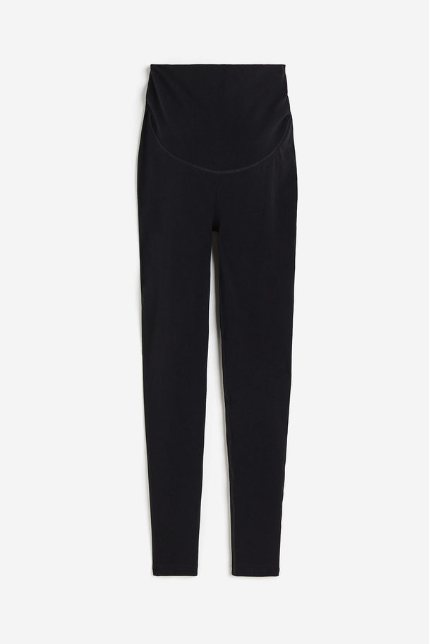 H&M MAMA Before &amp; After Seamless Leggings Schwarz