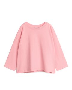 Langarm-T-Shirt Rosa