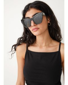 Le Specs So Sarplastic Sunglasses Black