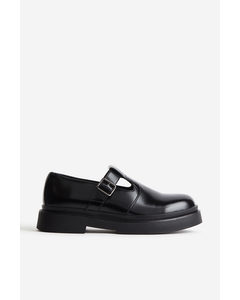 Buckled Shoes Black