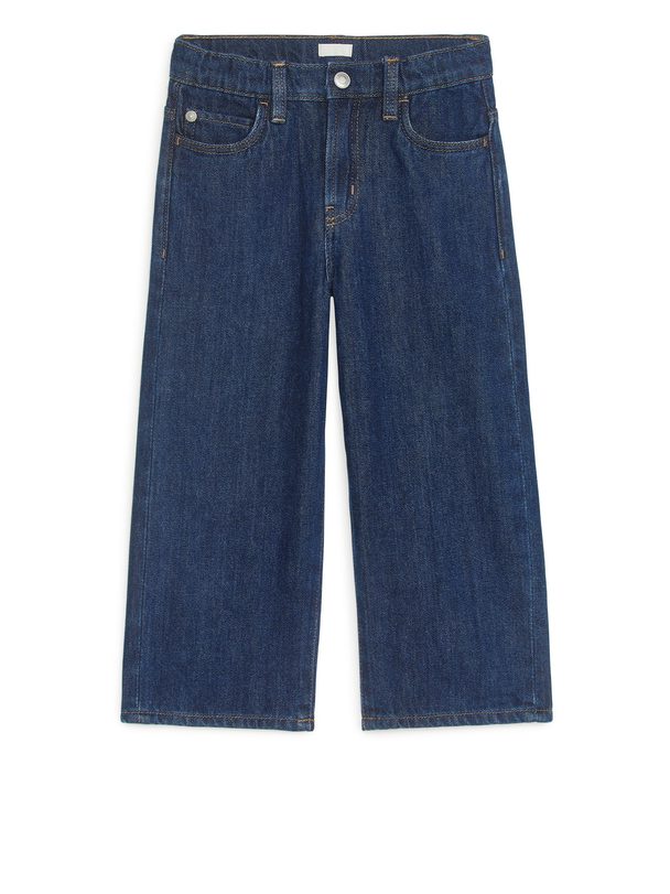 ARKET Wide Jeans Blå