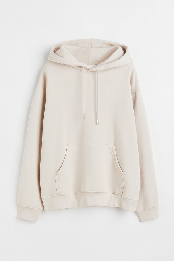 H&M Hooded Top Light Beige