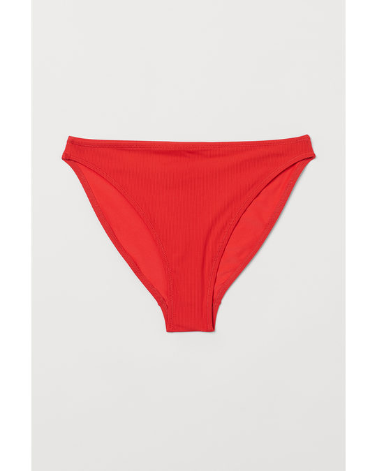 H&M Bikini Bottoms Bright Red
