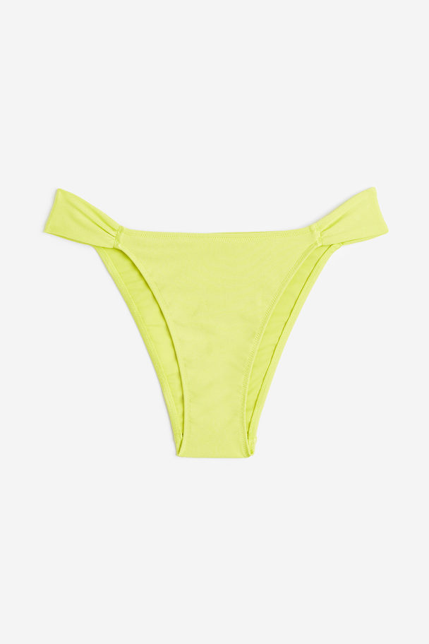 H&M Tanga Bikini Bottoms Yellow
