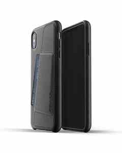 Full Leather Wallet Case For Iphone Xs Max - Black