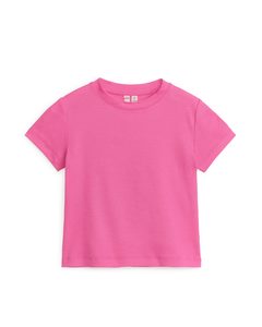Figursyet Ribbet T-shirt Pink
