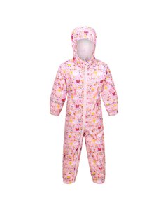Regatta Childrens/kids Pobble Floral Waterproof Puddle Suit