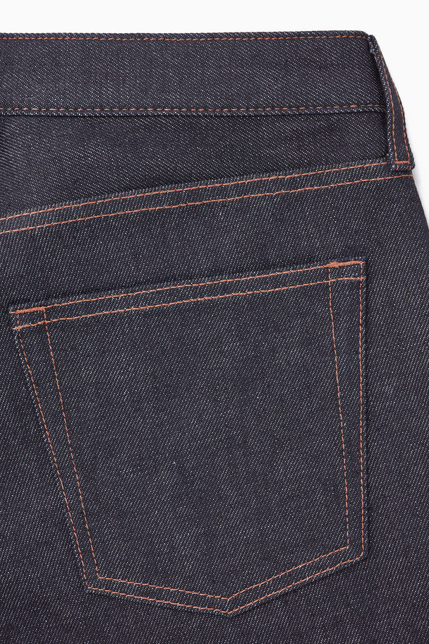 COS Jeans Pipe – Bootcut Otvättad Indigo