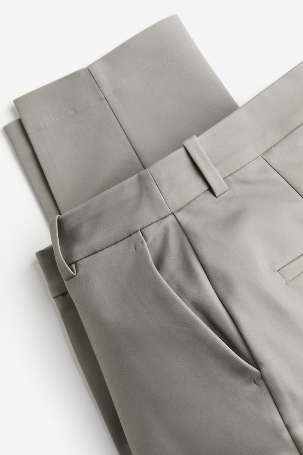 H&M Slacks Helles Khakigrün