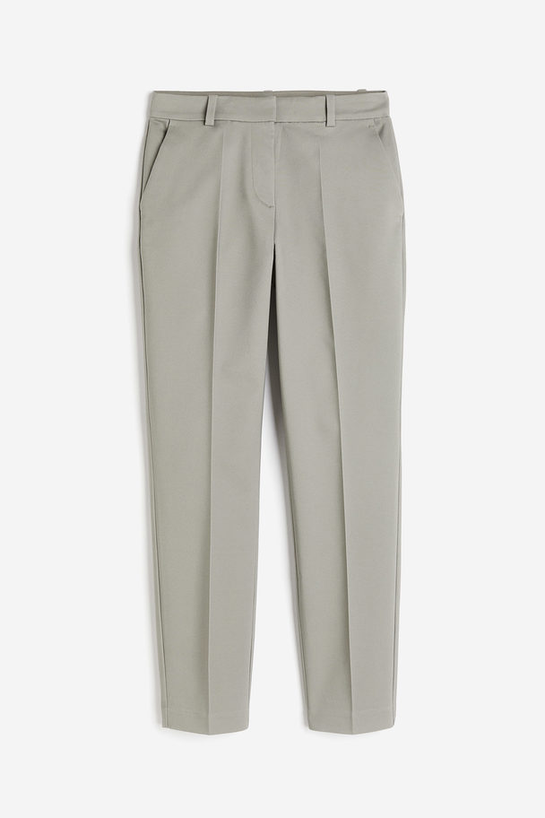 H&M Slacks Helles Khakigrün