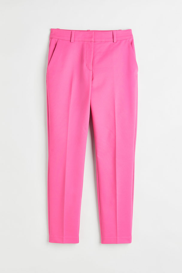 H&M Cigarette Trousers Pink