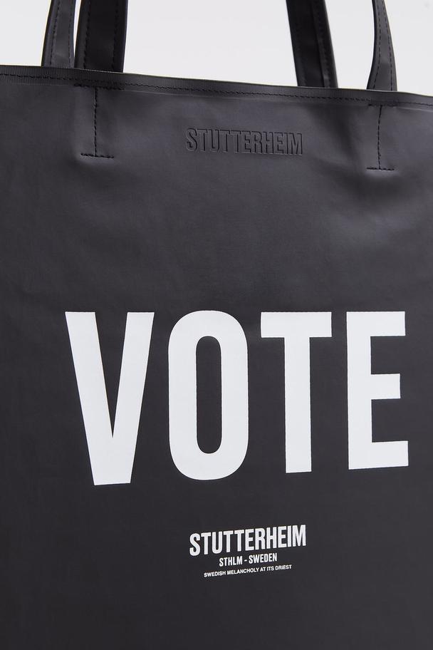 Stutterheim Vote Bag Black
