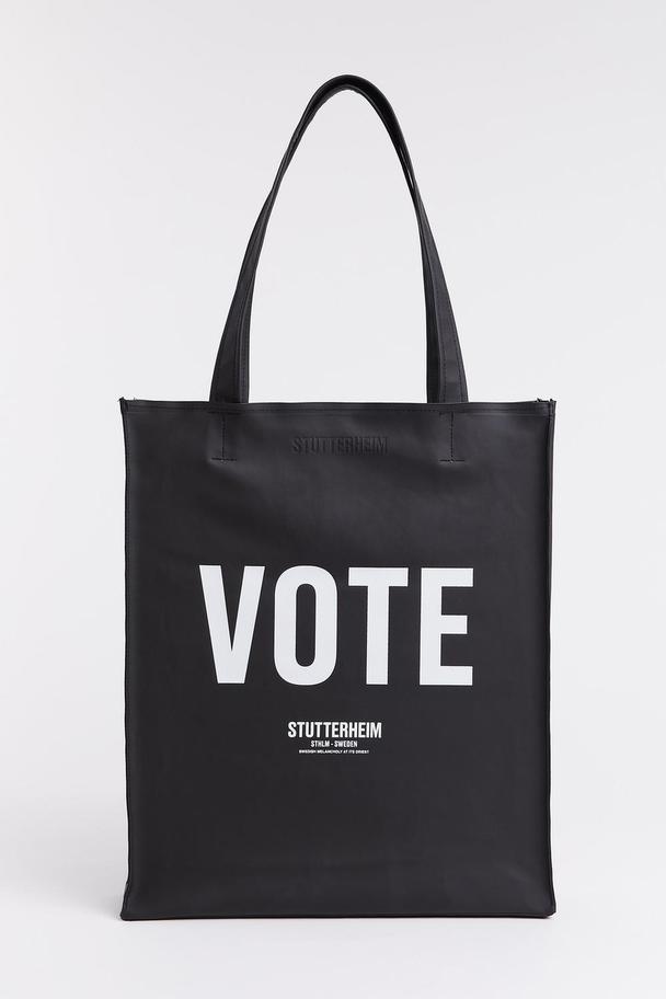 Stutterheim Vote Bag Black