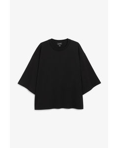 Oversize-T-Shirt Black