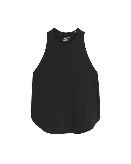 Arket Recycled Polyester Tank Top Black