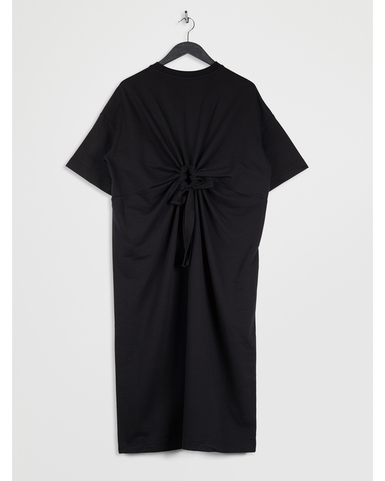 Arket Drawstring-Detail T-Shirt Dress Black