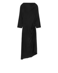 Asymmetric Dress Black