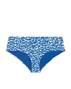 Bikini Brief Bottom Blue/white