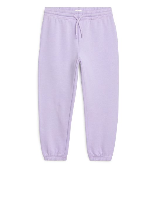 Arket French Terry Sweatpants Lilac