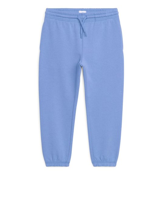 Arket French Terry Sweatpants Mid Blue