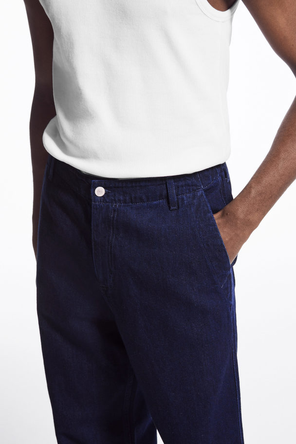 COS Diem Jeans - Straight/cropped Blue