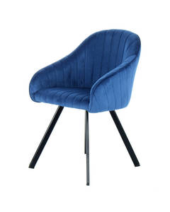 Chair Jodie 125 2er-Set dark blue