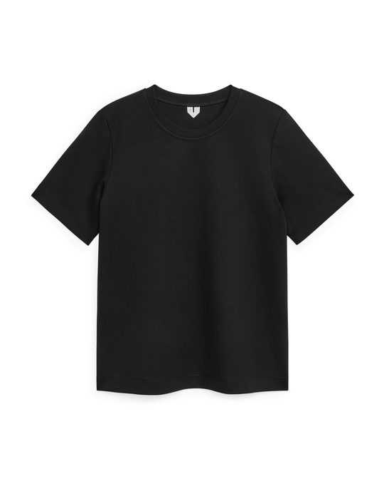 Arket Heavy-weight T-shirt Black