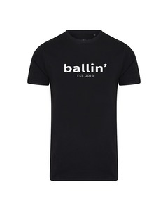 Ballin Est. 2013 Tapered Fit Shirt Zwart