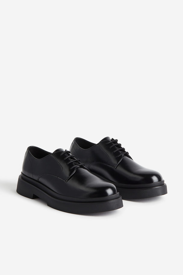 H&M Derby Shoes Black
