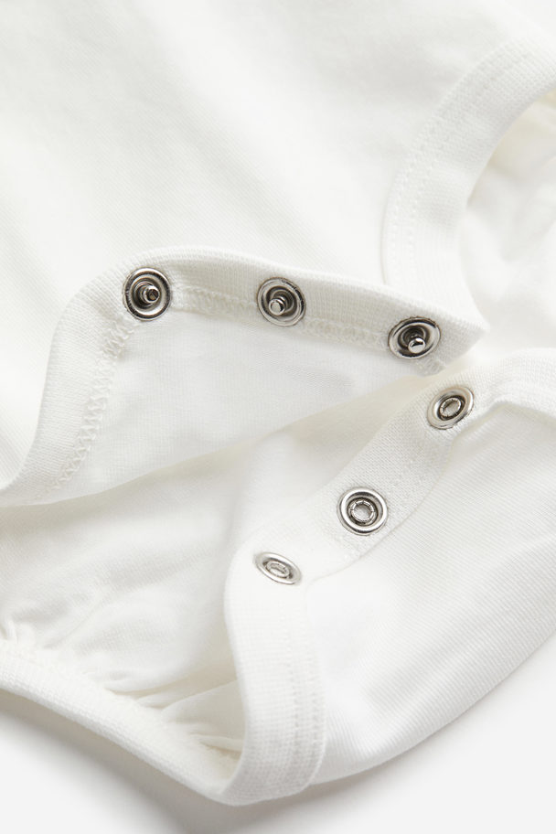 H&M 2-piece Dressy Set Light Grey/white