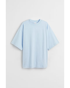 Cotton T-shirt Light Sky Blue
