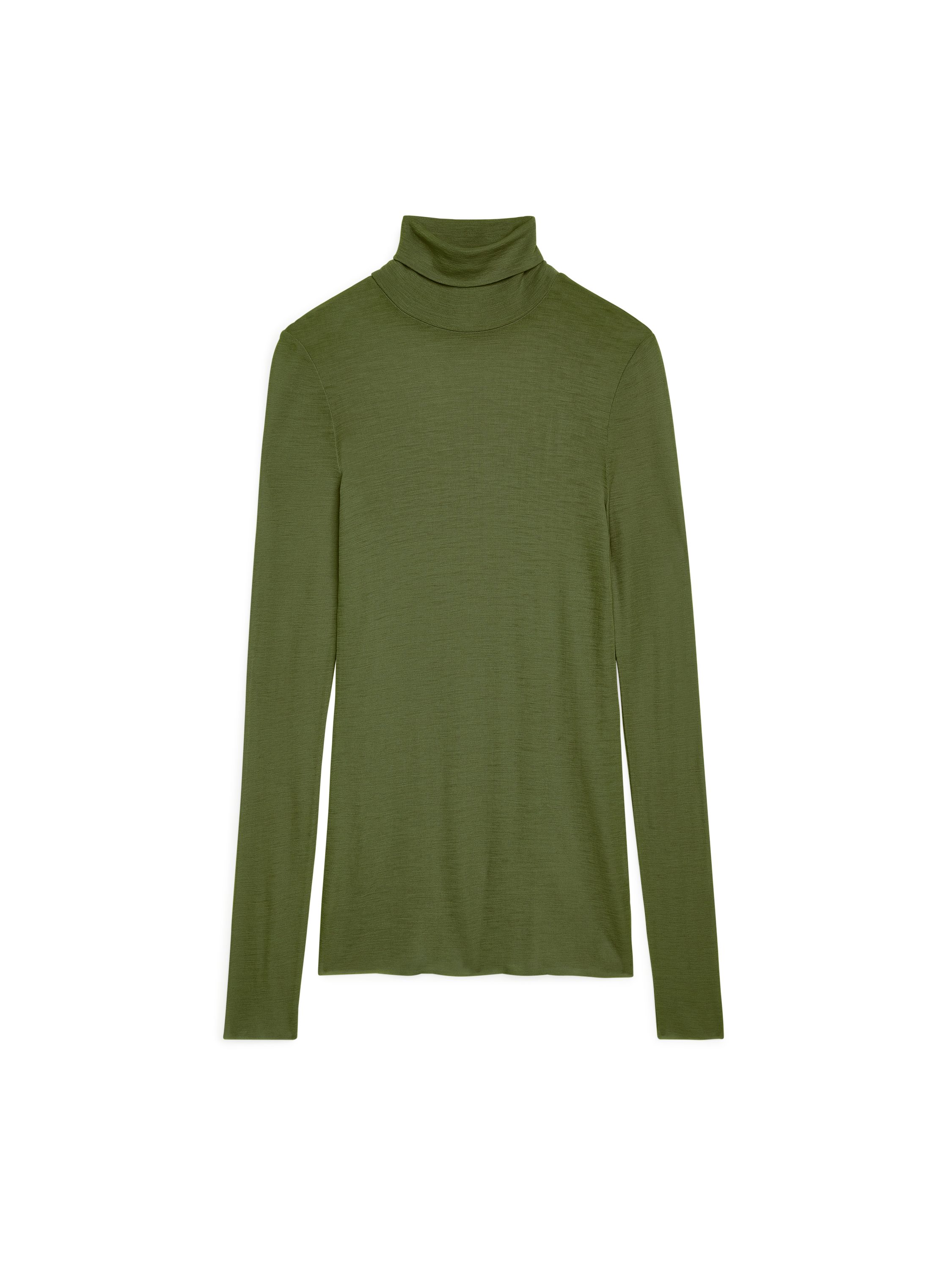 green roll neck mens