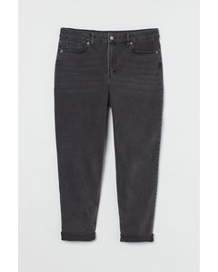 H&M+ Mom High Ankle Jeans Anthrazit